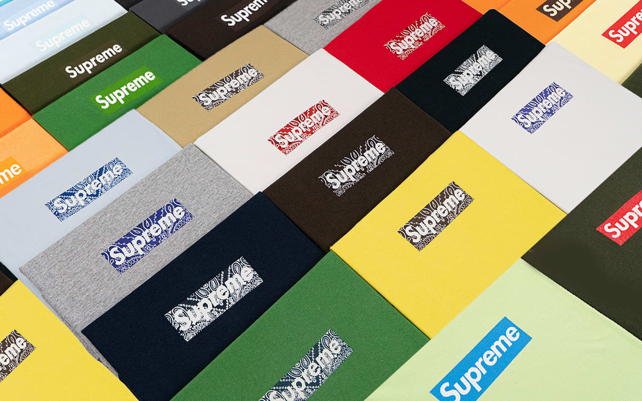 Christie's is selling a collection of Supreme 'box-logo' T-shirts for about $2 million