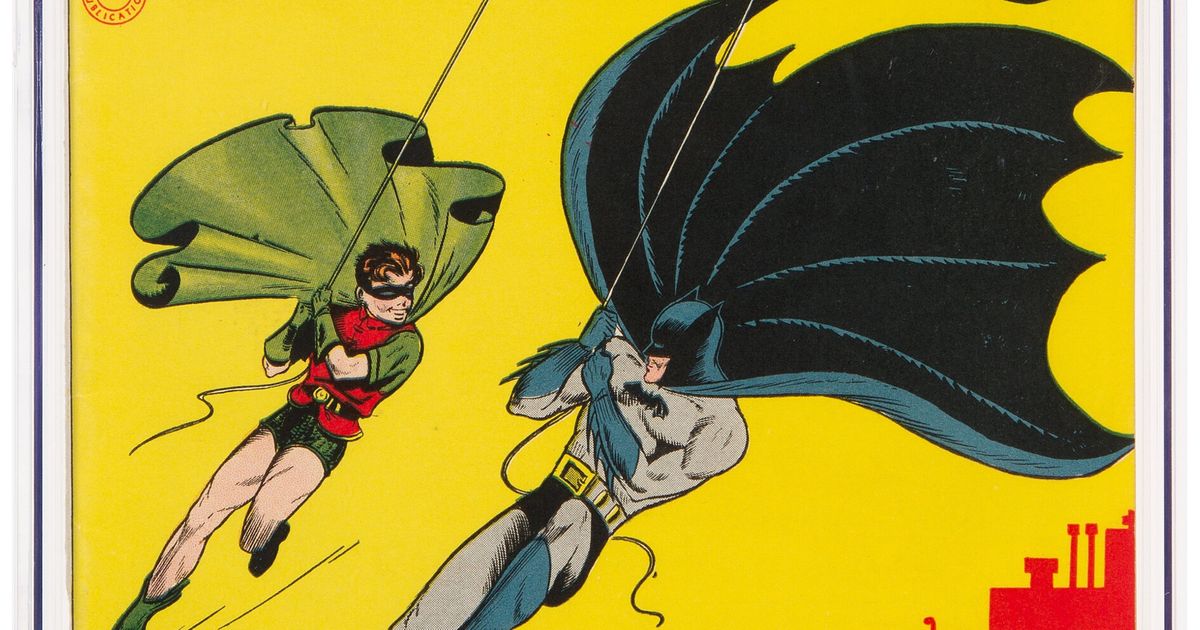 Holy hammer: Near mint copy of Batman #1 sells for record $2.2m at Heritage Auctions