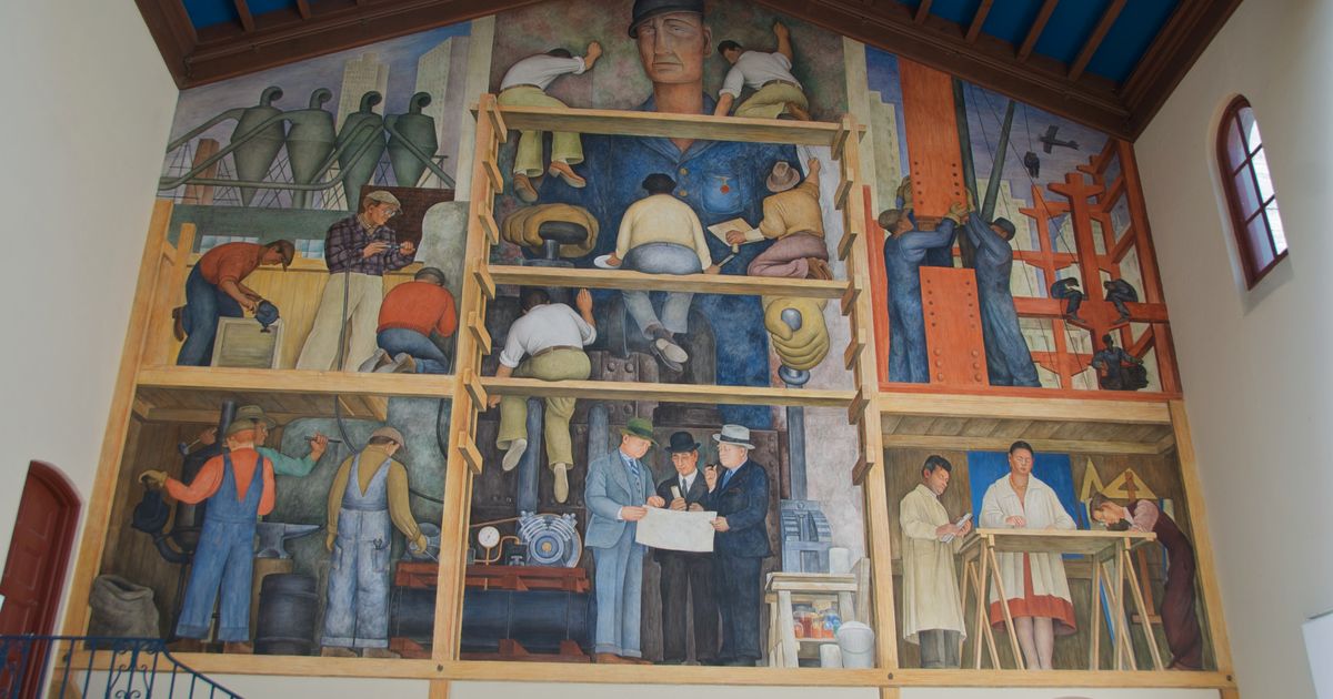 The fate of the San Francisco Art Institute’s historic Diego Rivera mural hangs in limbo