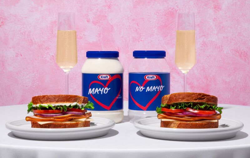 Divided Mayonnaise Jars