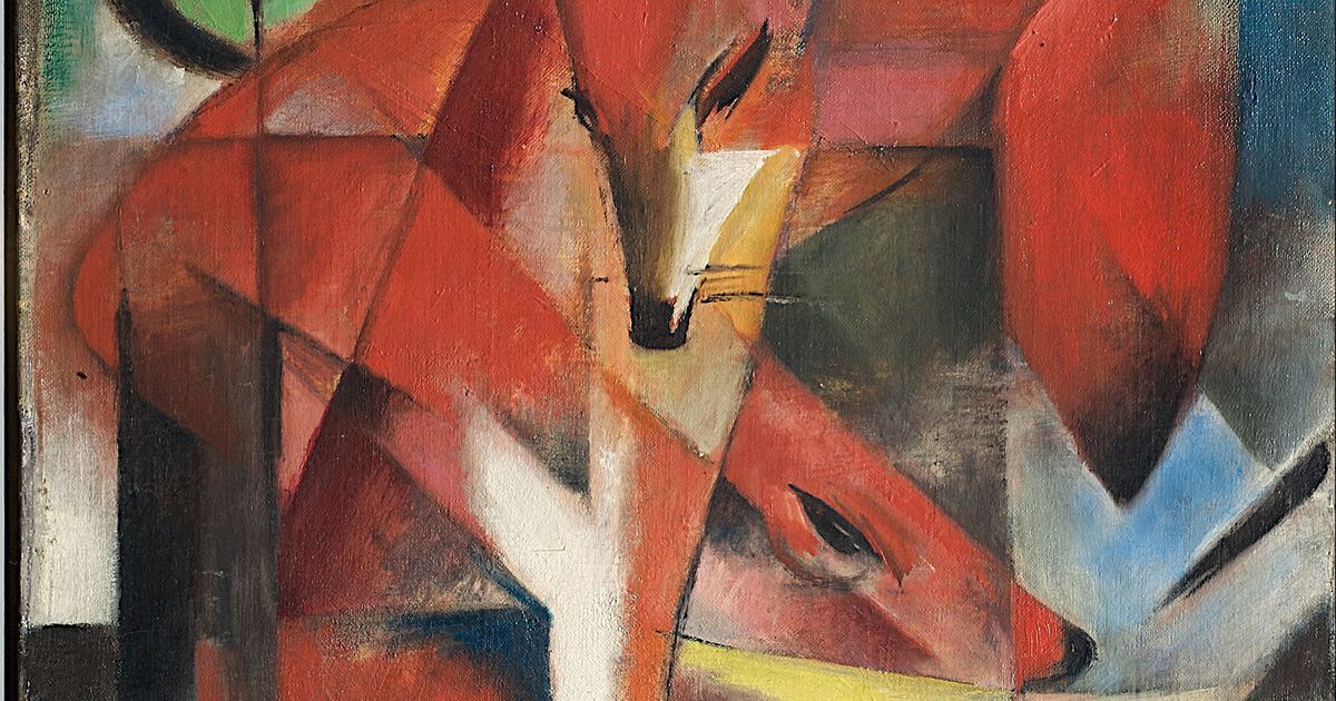 German Nazi-looted art panel recommends return of Franz Marc’s Foxes to heirs of Jewish banker