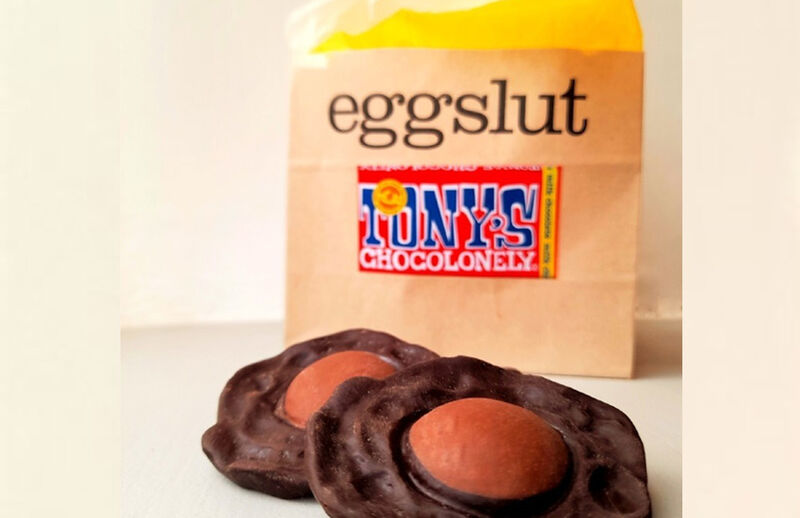 Breakfast-Inspired Chocolate Eggs
