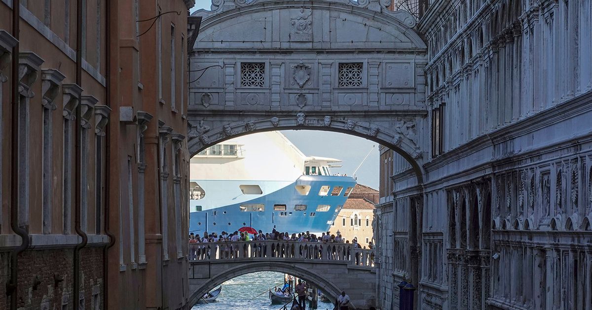 After long complaints about pollution and blocked views, Italy bans cruise ships in Venice’s historic centre