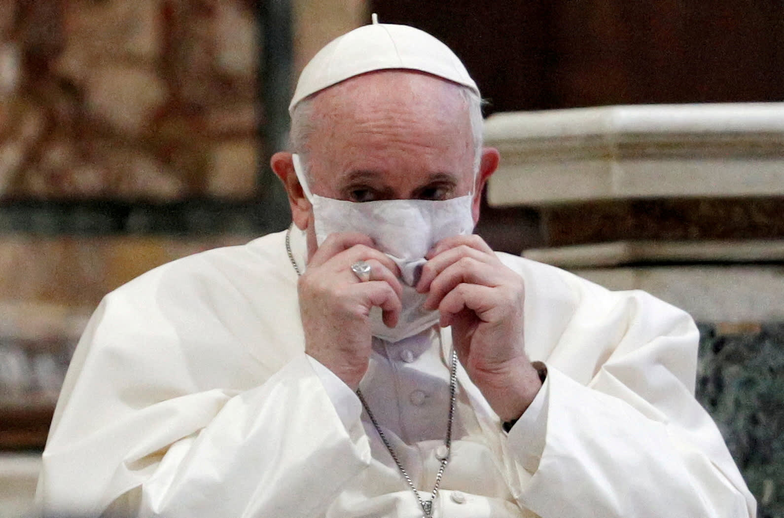 Pope Francis backs Biden call to waive Covid vaccine patents
