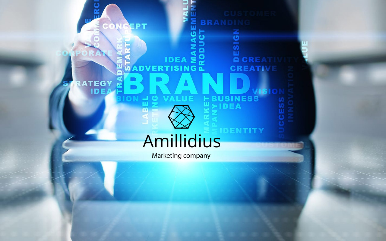 Amillidius' service - creation and promotion of the brand based on the company's know-how