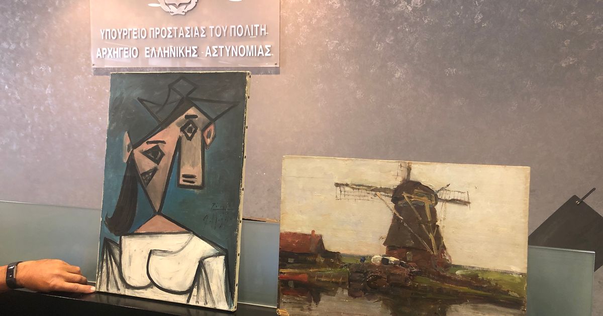 'The biggest mistake of my life': 49-year-old ‘art freak’ confesses to stealing a Picasso and Mondrian from National Gallery in Athens
