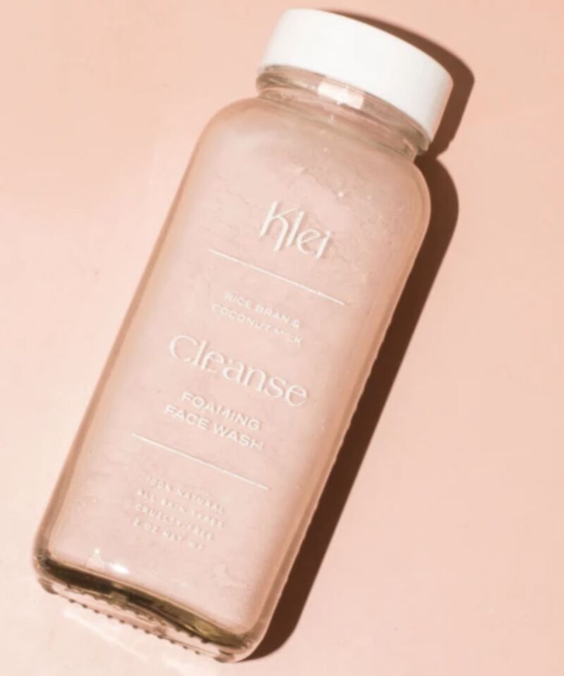 Powder-to-Foam Face Washes