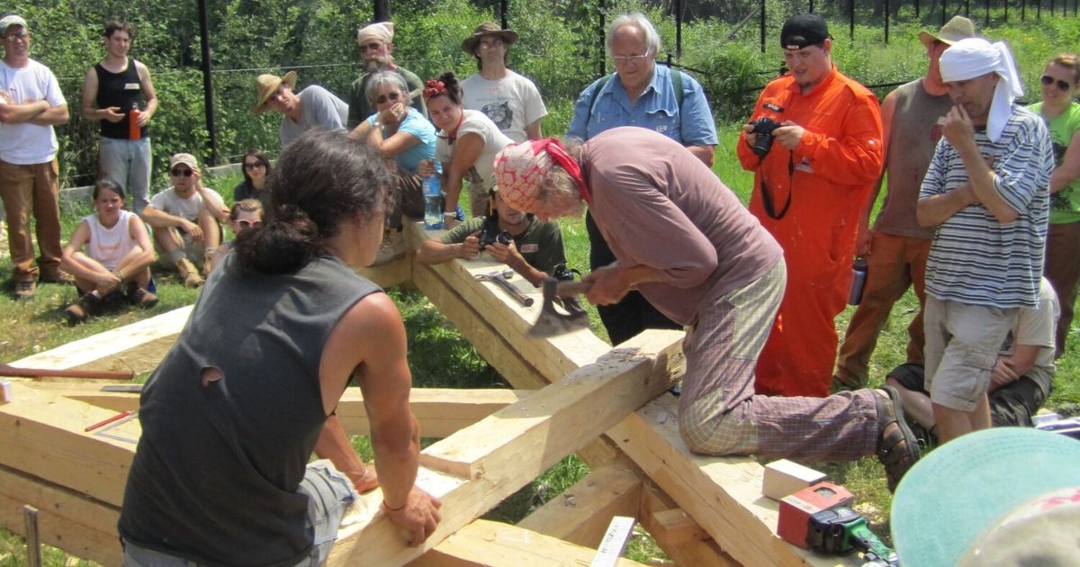 Craftsmen in US use medieval techniques to reconstruct Notre Dame roof support