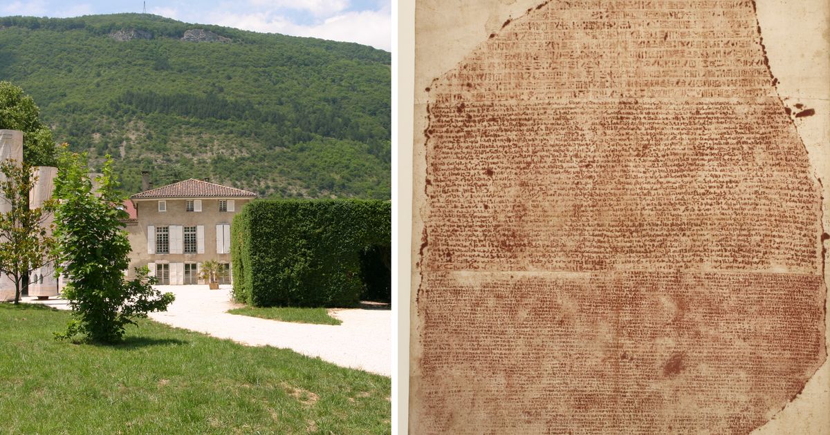Museum dedicated to man who deciphered the hieroglyphics opens in France—full of Ancient Egyptian treasures