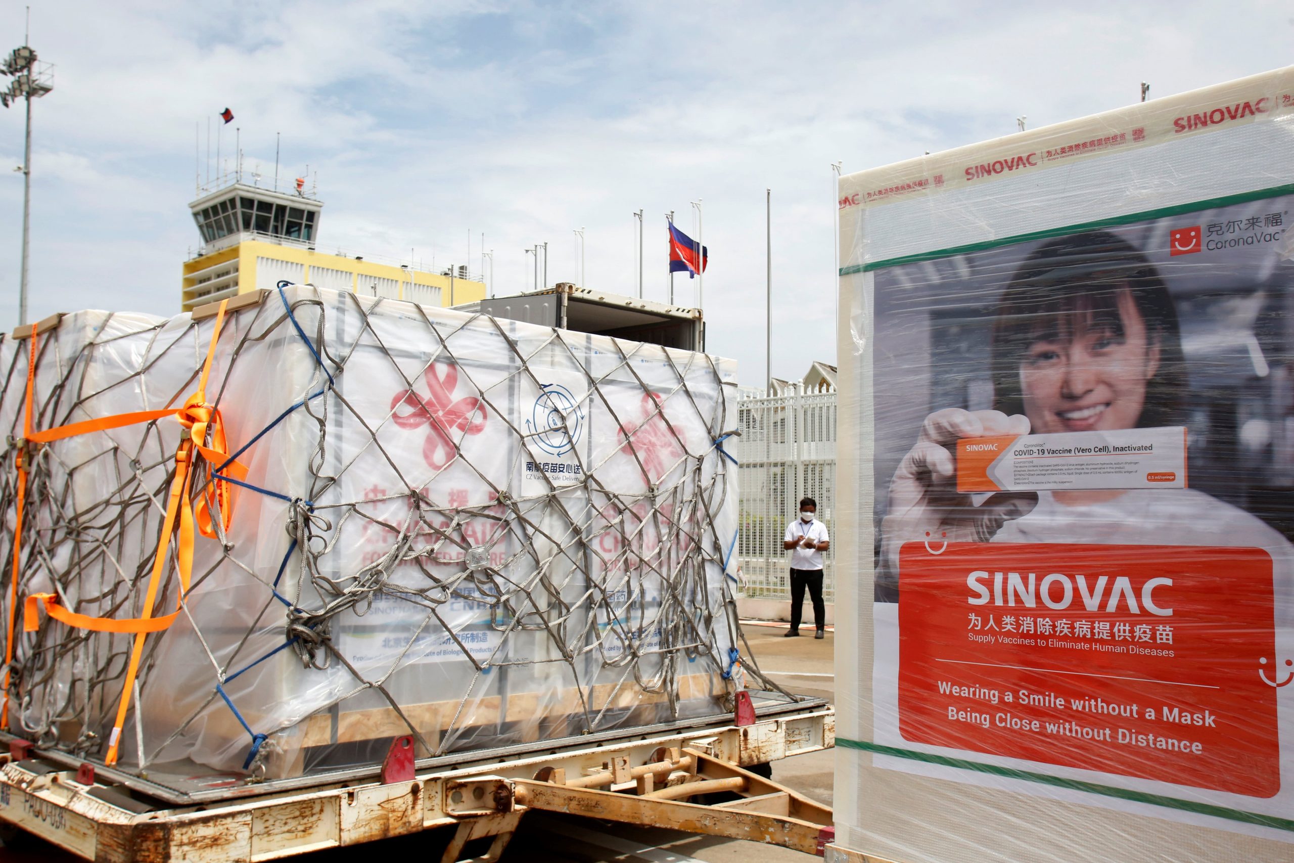 Six vaccinated countries have high Covid infection rates. Five of them rely on Chinese vaccines